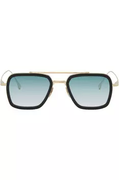 Эксклюзивные золотые солнцезащитные очки Ssense Flight 006 Dita, мультиколор