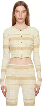 Эксклюзивный бежевый кардиган SSENSE Acne Studios