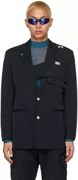 Эксклюзивный черный блейзер SSENSE LNG