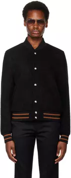 Эксклюзивный черный бомбер System SSENSE