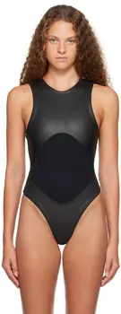 Эксклюзивный черный и серый комбинезон Haydenshapes от SSENSE Dion Lee