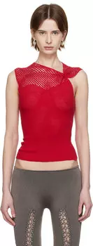 Эксклюзивный красный топ с одним зажимом ENE Isa Boulder