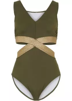 Эксклюзивный купальник Bodyflirt, зеленый