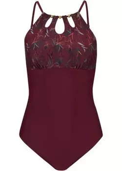 Эксклюзивный купальник средней моделирующей силы Bodyflirt, фиолетовый