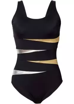 Эксклюзивный купальник средней моделирующей силы Bpc Selection, черный