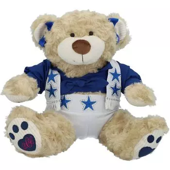 Эксклюзивный медведь-болельщик FOCO Dallas Cowboys 2015 Unbranded