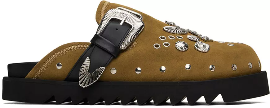 Эксклюзивный Металлический Сабо С Проушиной SSENSE Toga Virilis