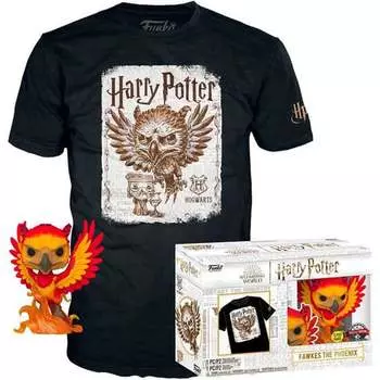 Эксклюзивный Набор Фигурок POP & TEE «Гарри Поттер Патронус» Funko