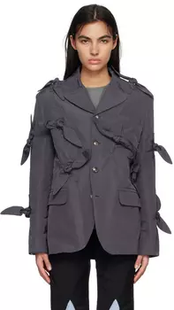 Эксклюзивный серый блейзер SSENSE Strongthe