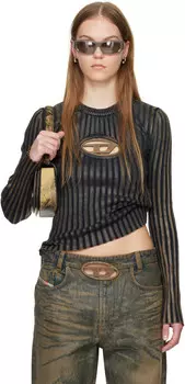 Эксклюзивный свитер SSENSE Diesel, коричневый