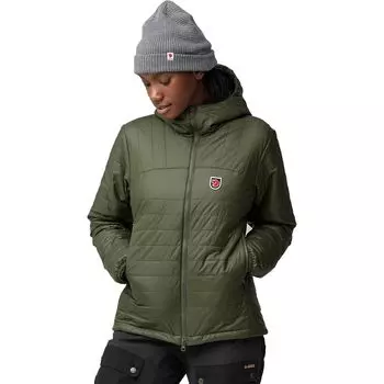 Экспедиционная худи куртка x-latt Fjallraven, цвет deep forest