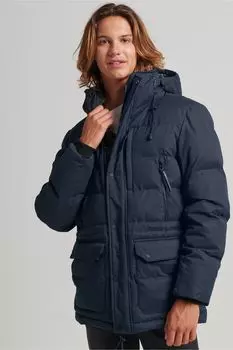 Экспедиционная парка из микрофибры Superdry, синий