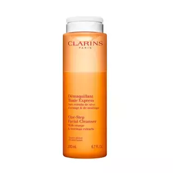 Экспресс-двухфазное средство для снятия макияжа One-Step Facial Cleanser Clarins, 200 ml