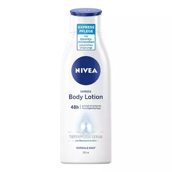 Экспресс-лосьон для тела 250 мл быстро впитывающийся лосьон с натуральными морскими минералами, Nivea