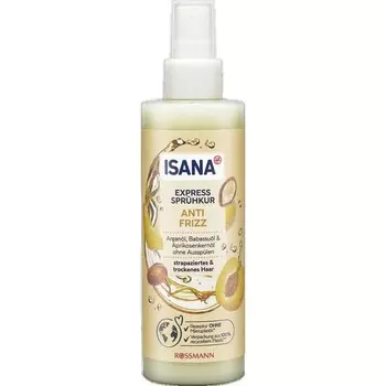 Экспресс-спрей против вьющихся волос ISANA, 200 ml