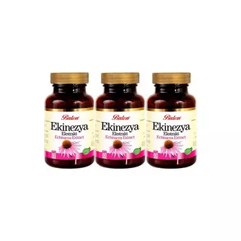 Экстракт эхинацеи Balen 300 мг, 3 упаковки по 60 капсул