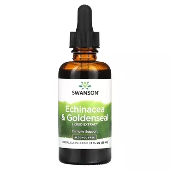 Экстракт эхинацеи и желтокорня Swanson, 59 мл