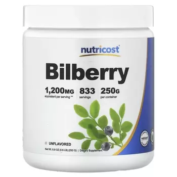 Экстракт черники Nutricost, 250 г