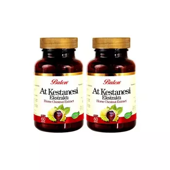 Экстракт конского каштана Balen, 2 упаковки по 60 капсул