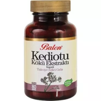 Экстракт корня валерианы Balen, 80 капсул, 375 мг