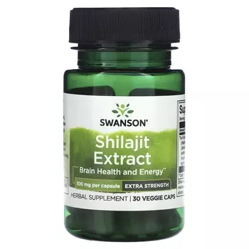 Экстракт мумие Swanson 100 мг, 30 капсул