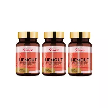 Экстракт трав Balen Hemout, 60 капсул, 370 мг, 3 штуки