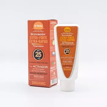 Экстрасильный бронзер 20 - 100 мл Spf 20 Shila