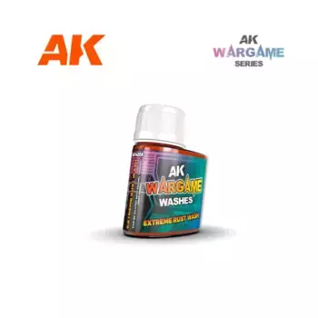 Экстремальная очистка от ржавчины, Paint - Wargame Washes (AK-Interactive)