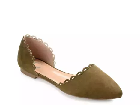 Jezlin Балетки Journee, Dark Green