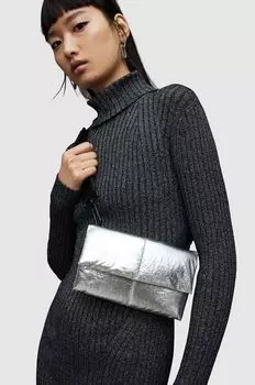 Эзра сумочка AllSaints, серебро
