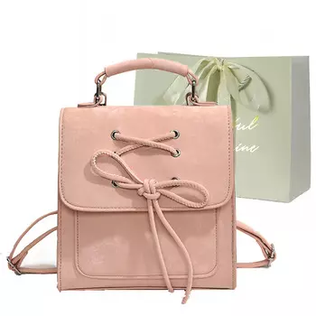 JIANGLIDA Jianglida Женский рюкзак, Серебро + мешочек со сладостями