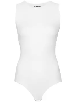 Jil Sander эластичное боди, белый