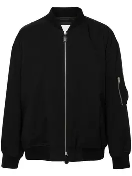 Jil Sander бомбер-пуховик, черный