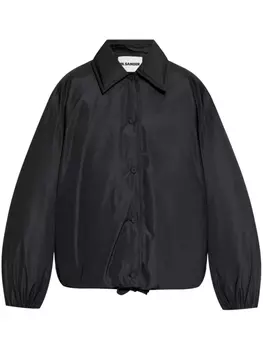 Jil Sander бомбер-пуховик, черный