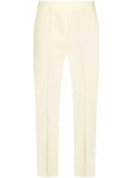 Jil Sander брюки прямого кроя, нейтральный цвет