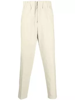 Jil Sander брюки с эластичным поясом, желтый