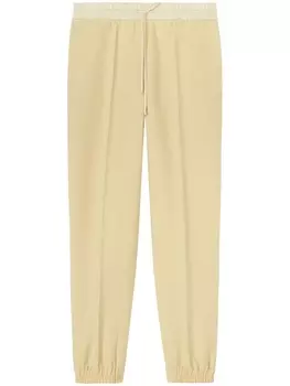 Jil Sander брюки с кулиской, желтый