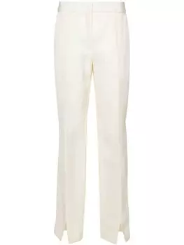 Jil Sander брюки с вытачками, серый