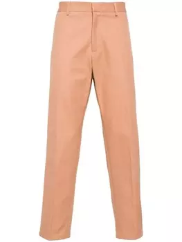 Jil Sander брюки со складками, розовый