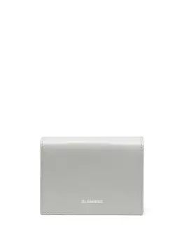 Jil Sander бумажник с логотипом, зеленый
