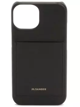 Jil Sander чехол для iPhone 14, черный