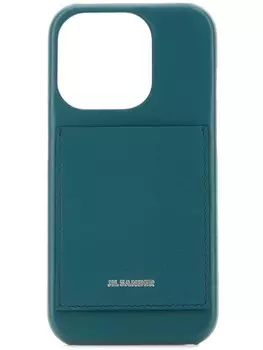 Jil Sander чехол для iPhone 15 Pro, синий
