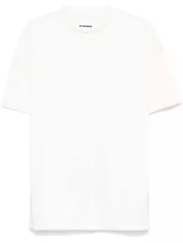 Jil Sander двухслойная футболка, белый