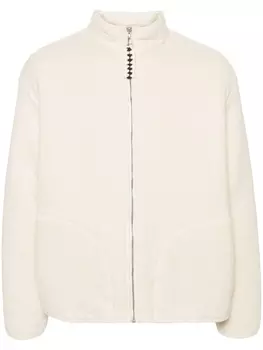 Jil Sander двусторонняя куртка из овчины, нейтральный цвет