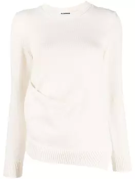 Jil Sander джемпер тонкой вязки, нейтральный цвет