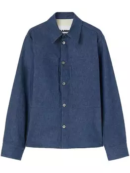 Jil Sander джинсовая рубашка, синий
