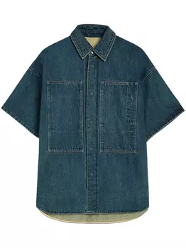 Jil Sander джинсовая рубашка, синий
