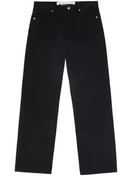 Jil Sander джинсы свободного кроя, черный