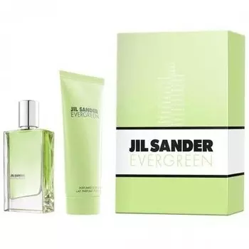 Jil Sander Evergreen Gift Set 30ml Eau De Toilette + Body Lotion 75ml