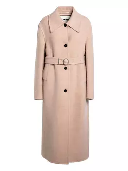 Jil Sander фетровое пальто, розовый